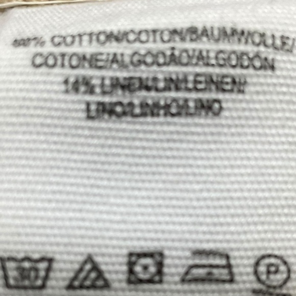 NWT Free People Splendor In The Grass High-Rise Denim Skirt Ivory Size 10 - Picture 11 of 11